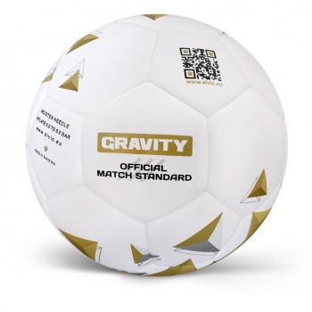 Мяч футбольный  Alvic Gravity № 5 gold